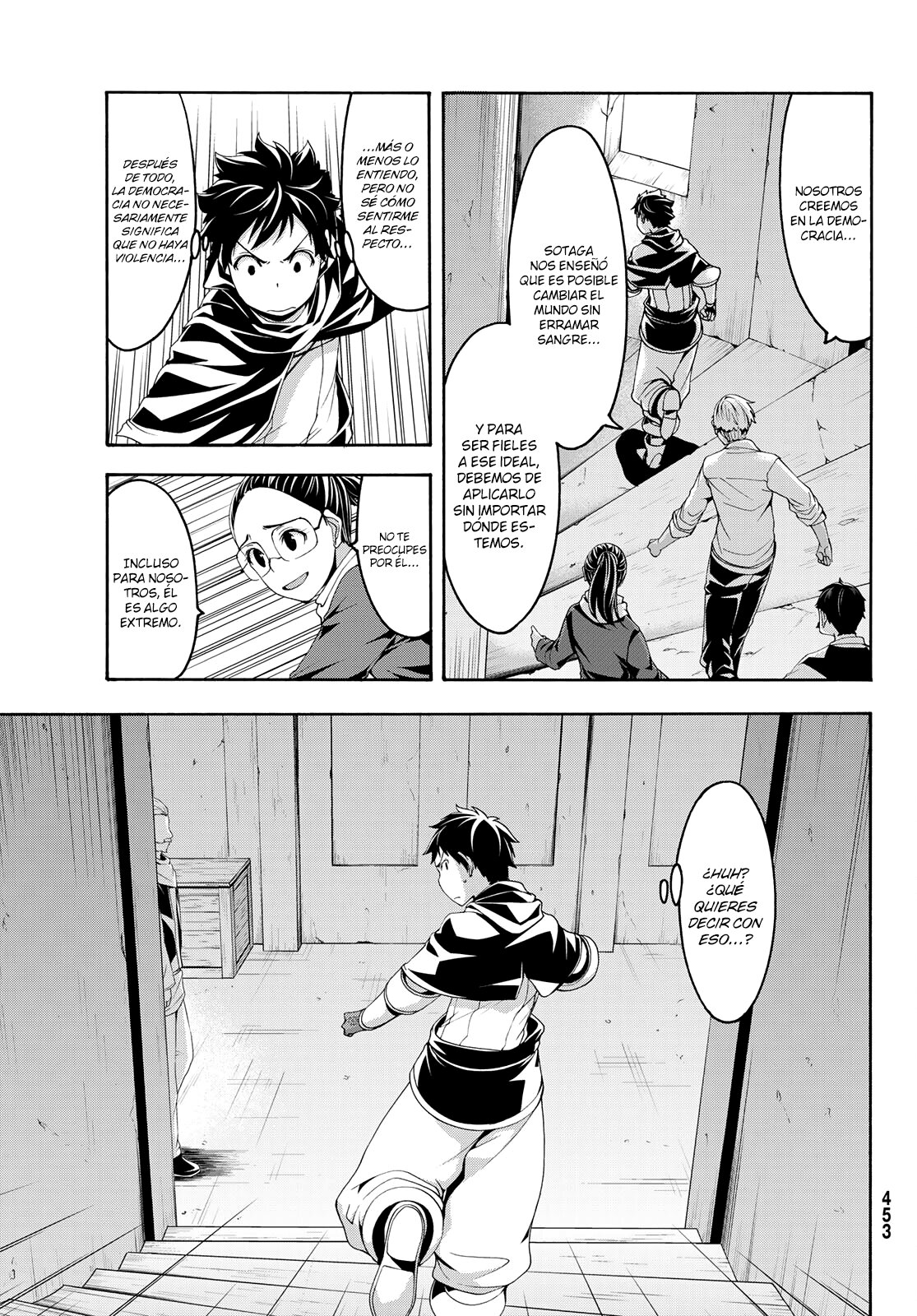 100-man no Inochi no Ue ni Ore wa Tatte Iru Capitulo 71 página 25