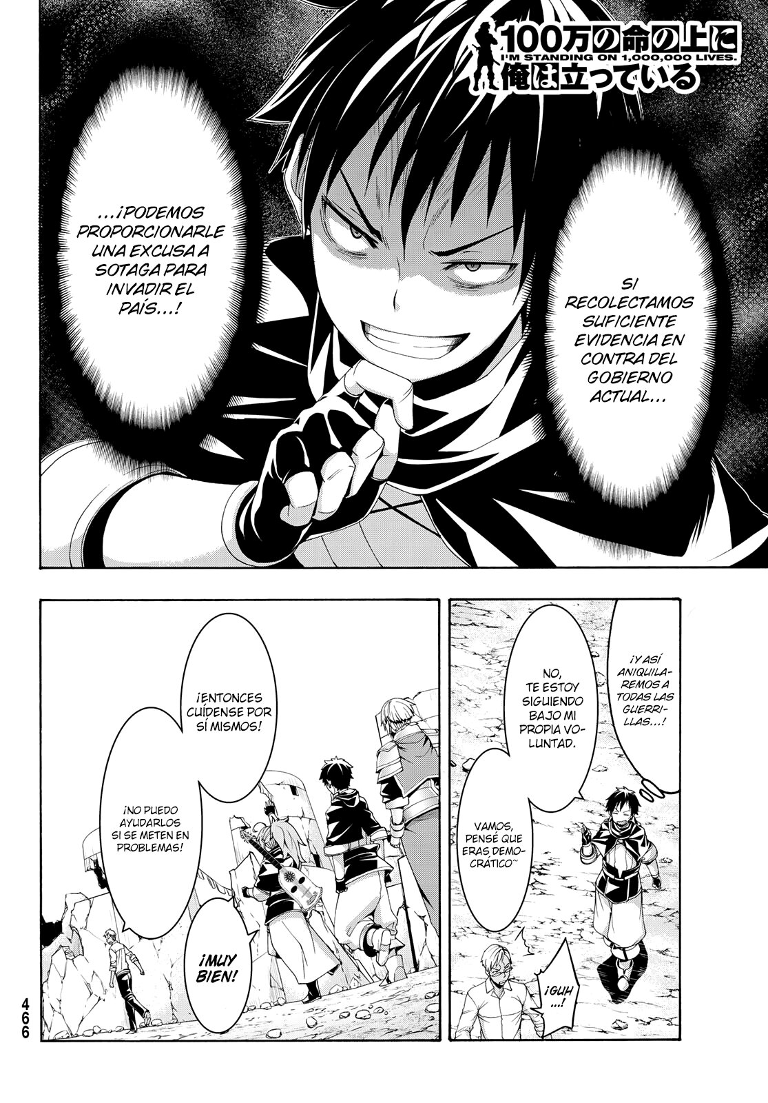 100-man no Inochi no Ue ni Ore wa Tatte Iru Capitulo 71 página 38