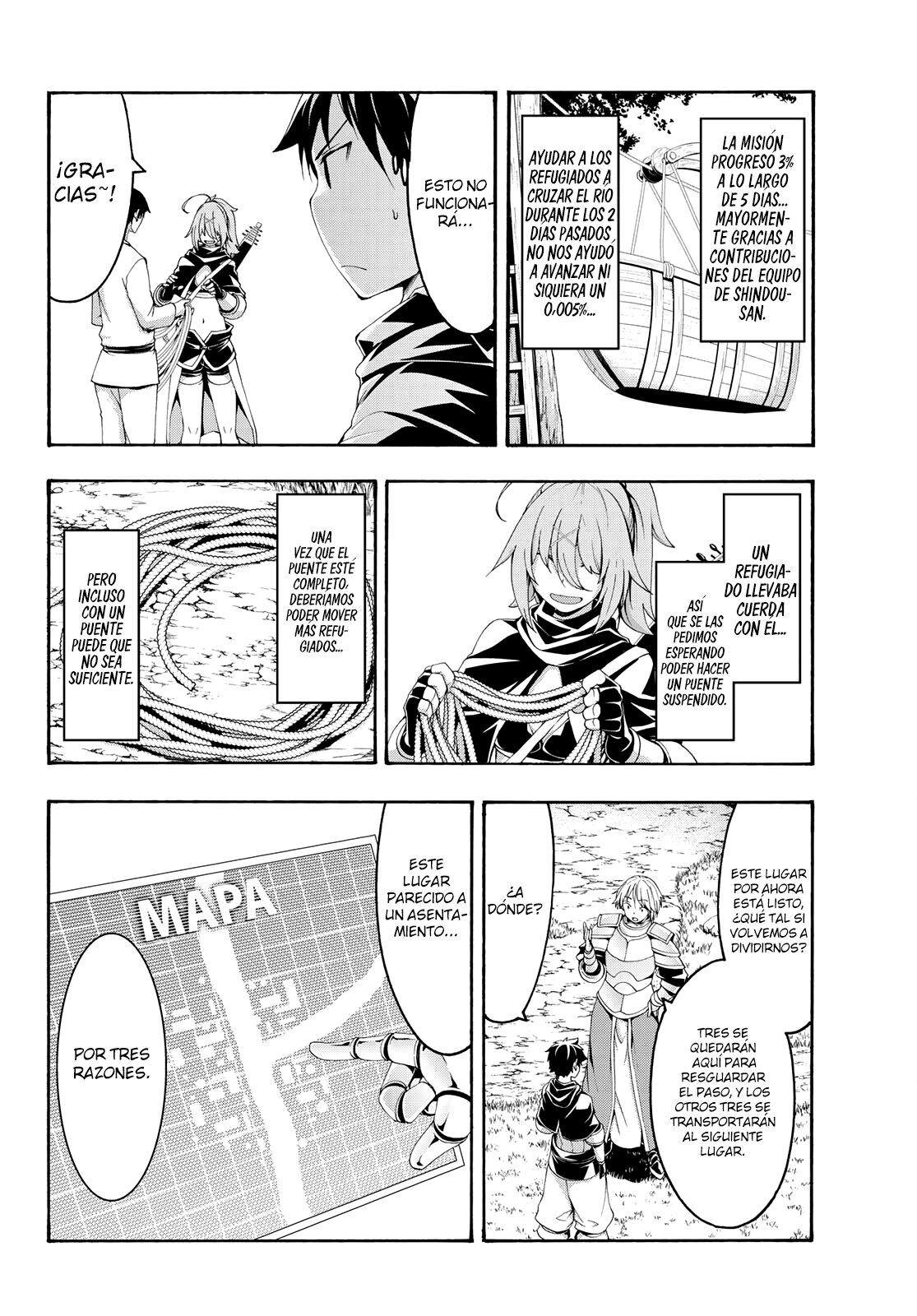 100-man no Inochi no Ue ni Ore wa Tatte Iru Capitulo 71 página 4