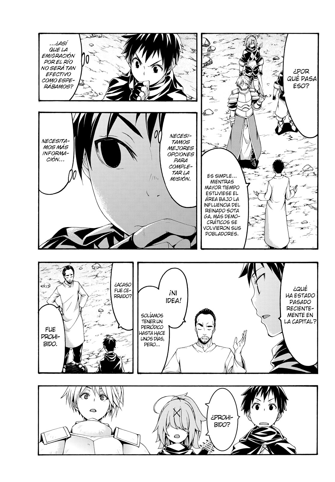100-man no Inochi no Ue ni Ore wa Tatte Iru Capitulo 71 página 7