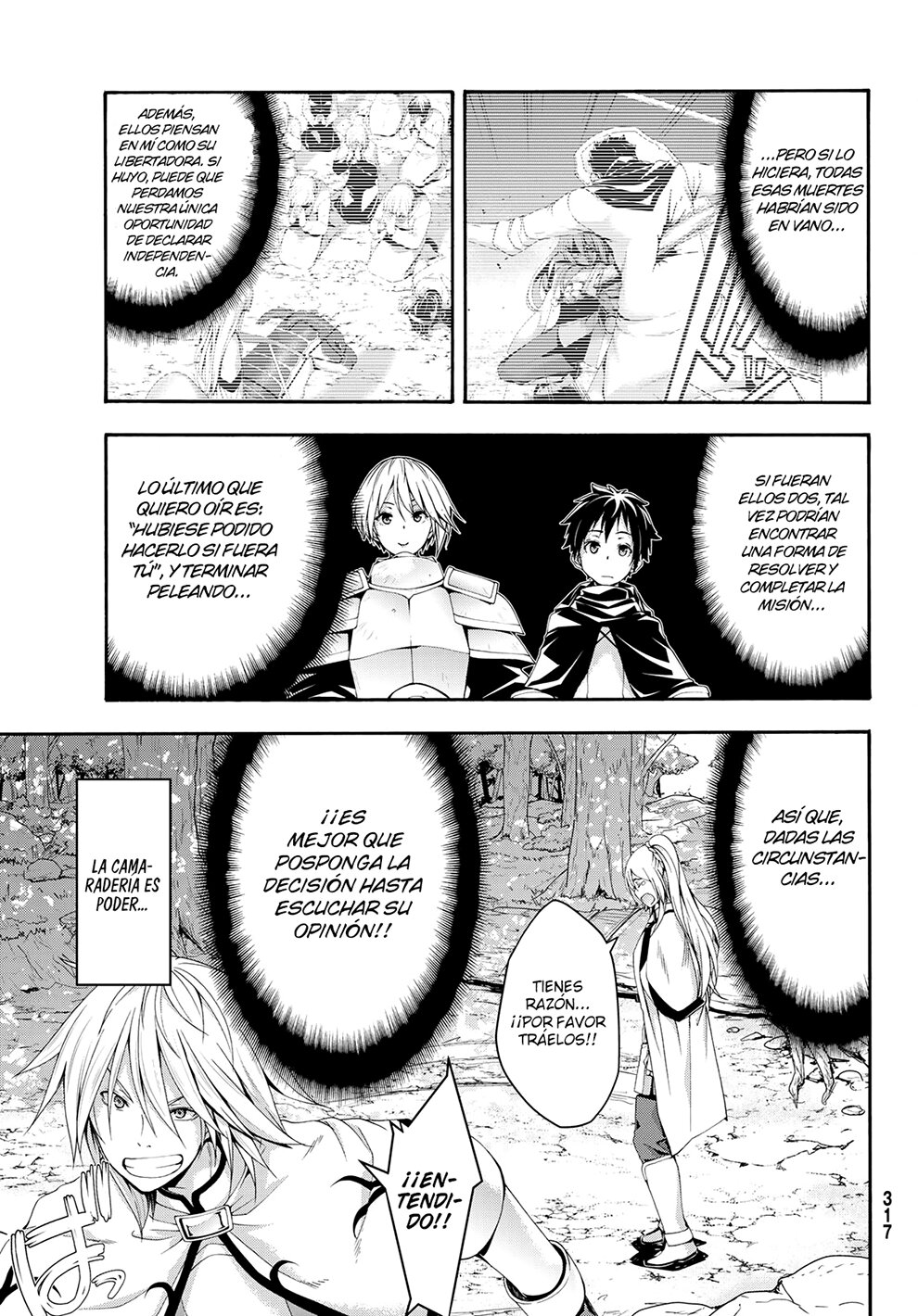 100-man no Inochi no Ue ni Ore wa Tatte Iru Capitulo 72 página 12