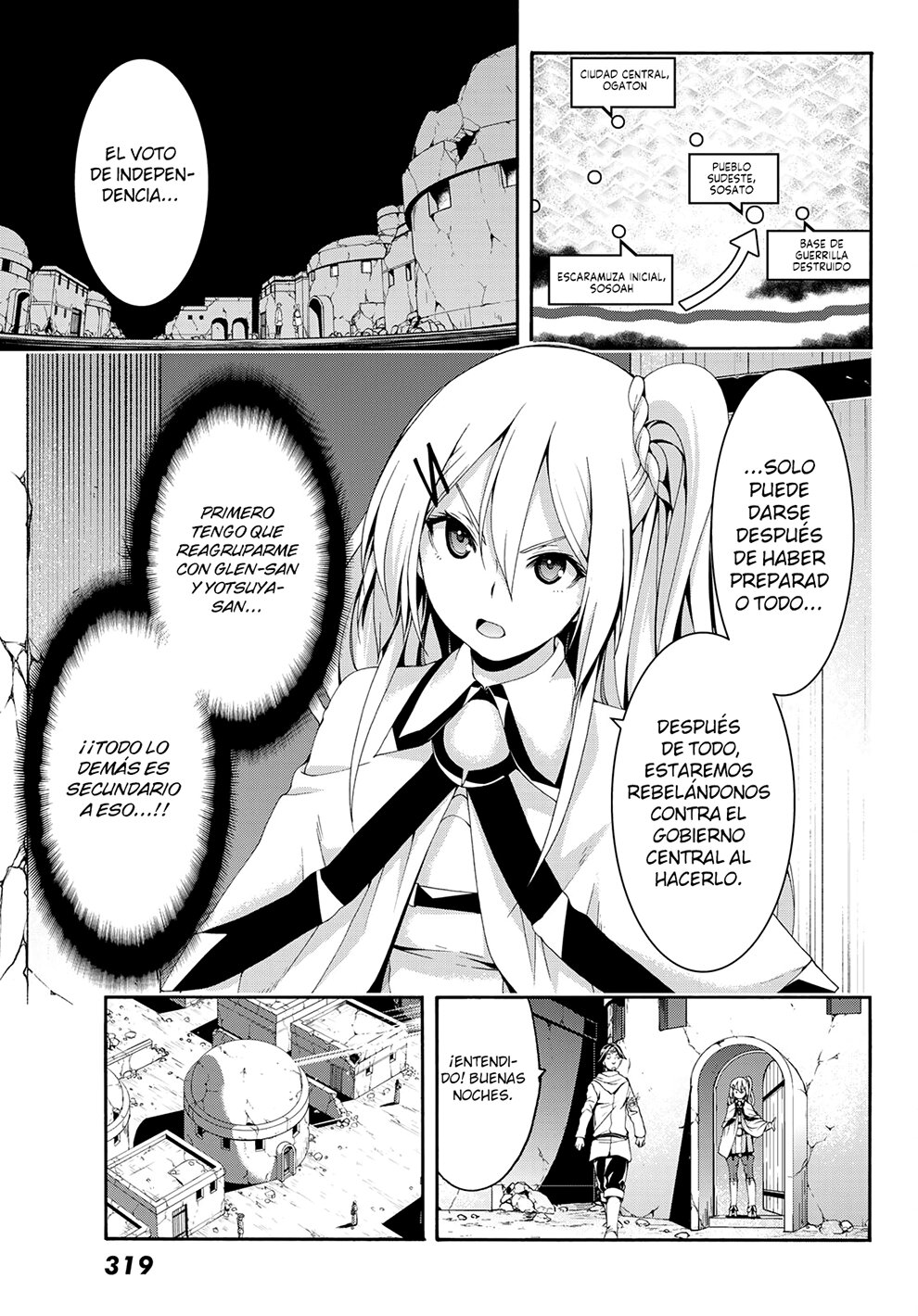 100-man no Inochi no Ue ni Ore wa Tatte Iru Capitulo 72 página 14