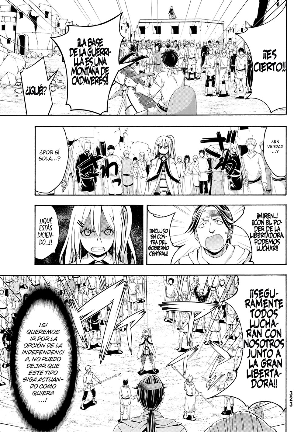100-man no Inochi no Ue ni Ore wa Tatte Iru Capitulo 72 página 18
