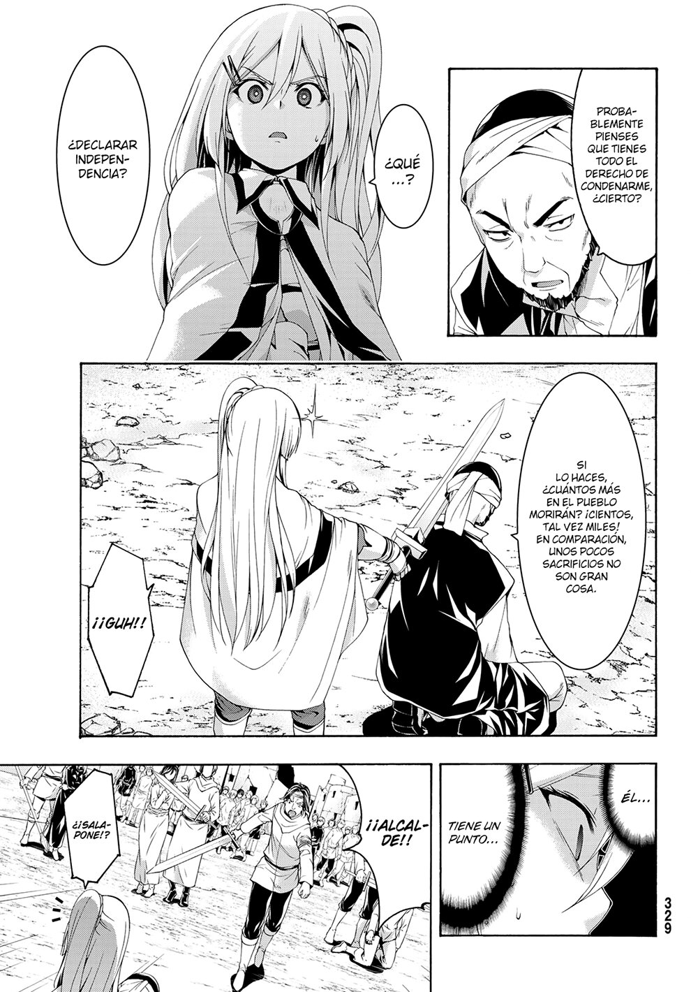 100-man no Inochi no Ue ni Ore wa Tatte Iru Capitulo 72 página 24