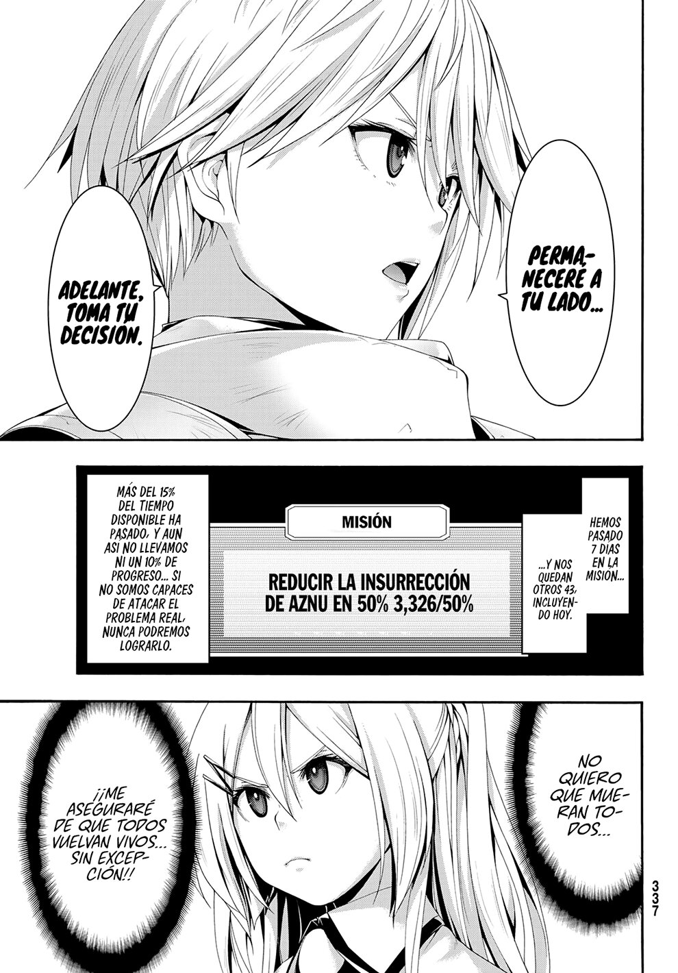100-man no Inochi no Ue ni Ore wa Tatte Iru Capitulo 72 página 32