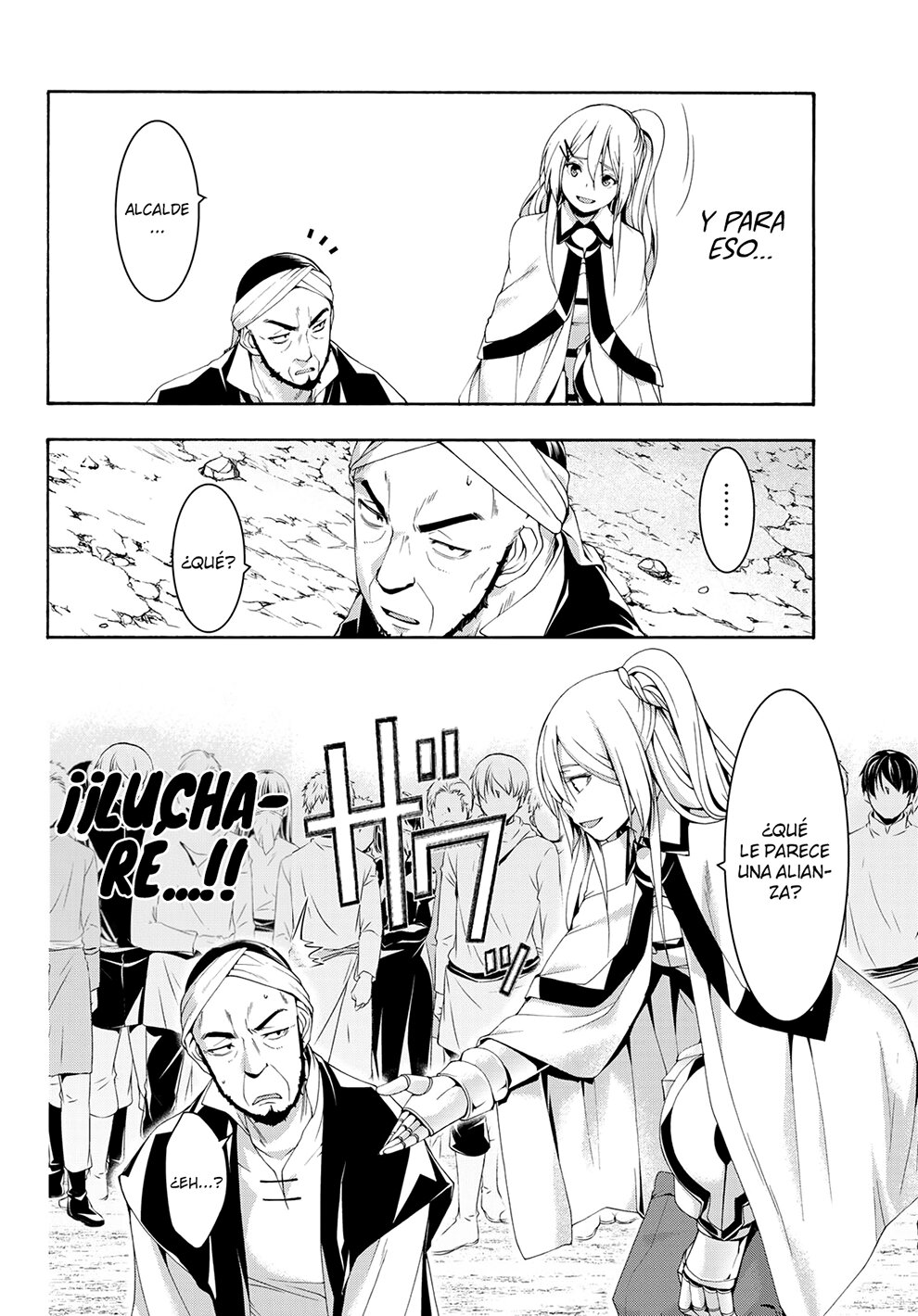 100-man no Inochi no Ue ni Ore wa Tatte Iru Capitulo 72 página 33