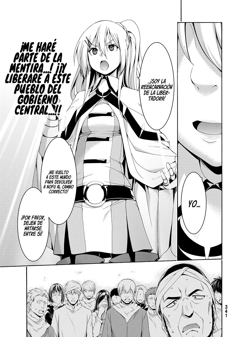 100-man no Inochi no Ue ni Ore wa Tatte Iru Capitulo 72 página 36