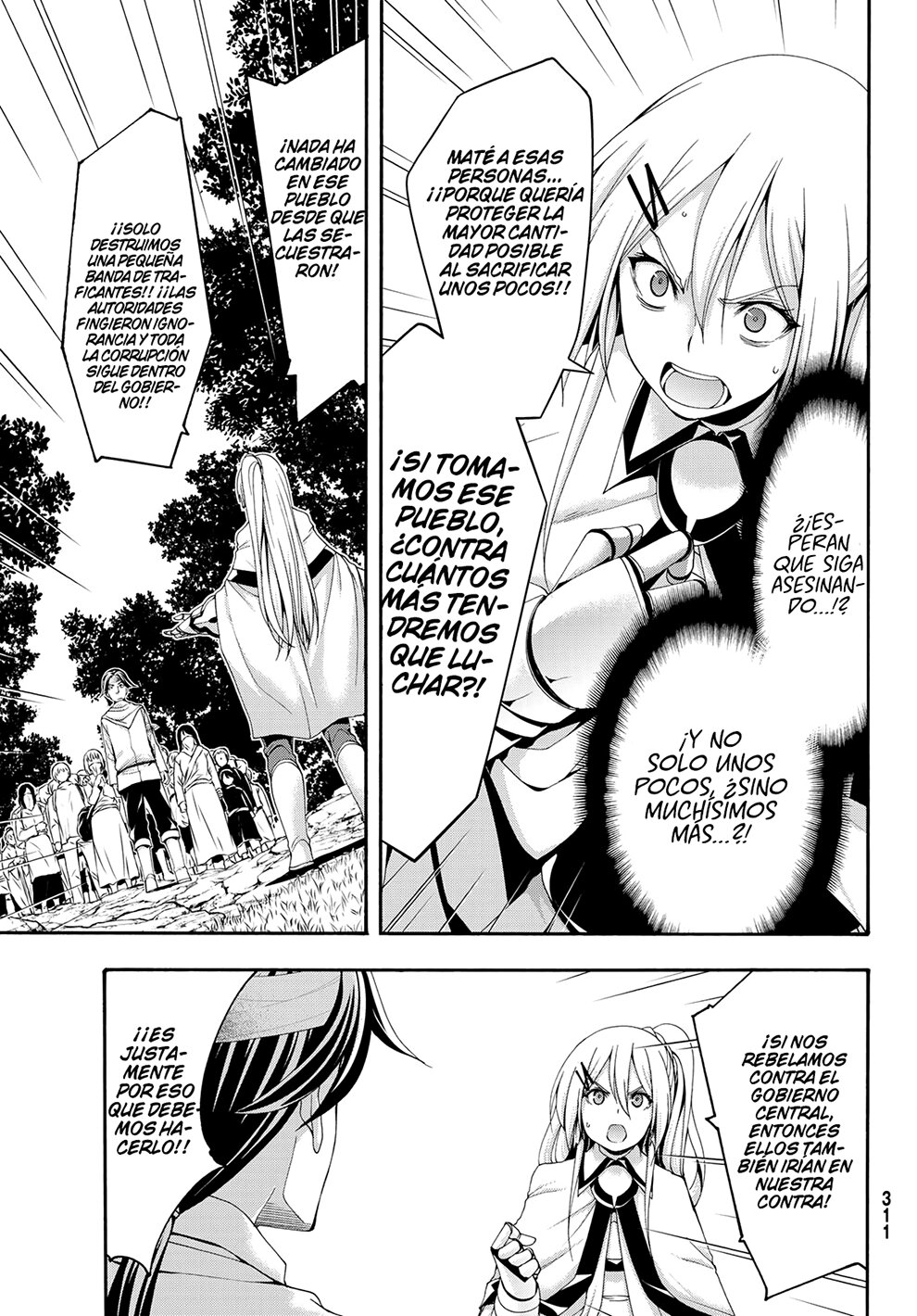 100-man no Inochi no Ue ni Ore wa Tatte Iru Capitulo 72 página 6