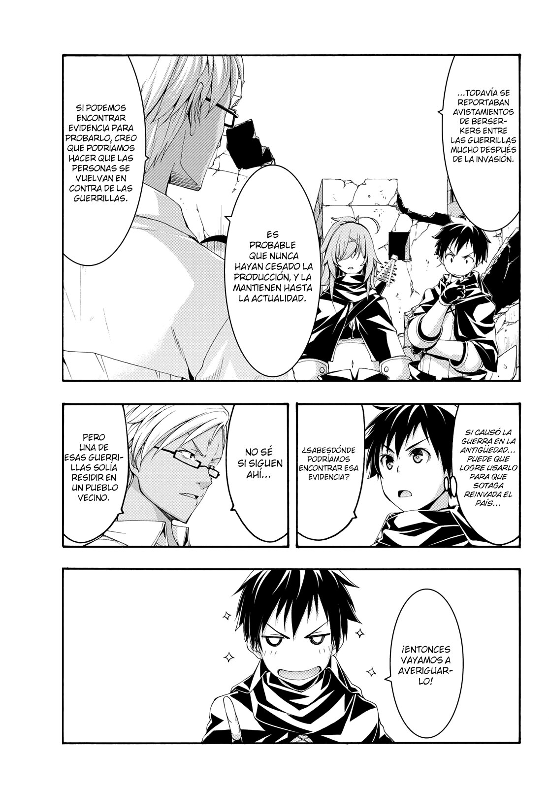 100-man no Inochi no Ue ni Ore wa Tatte Iru Capitulo 73 página 4