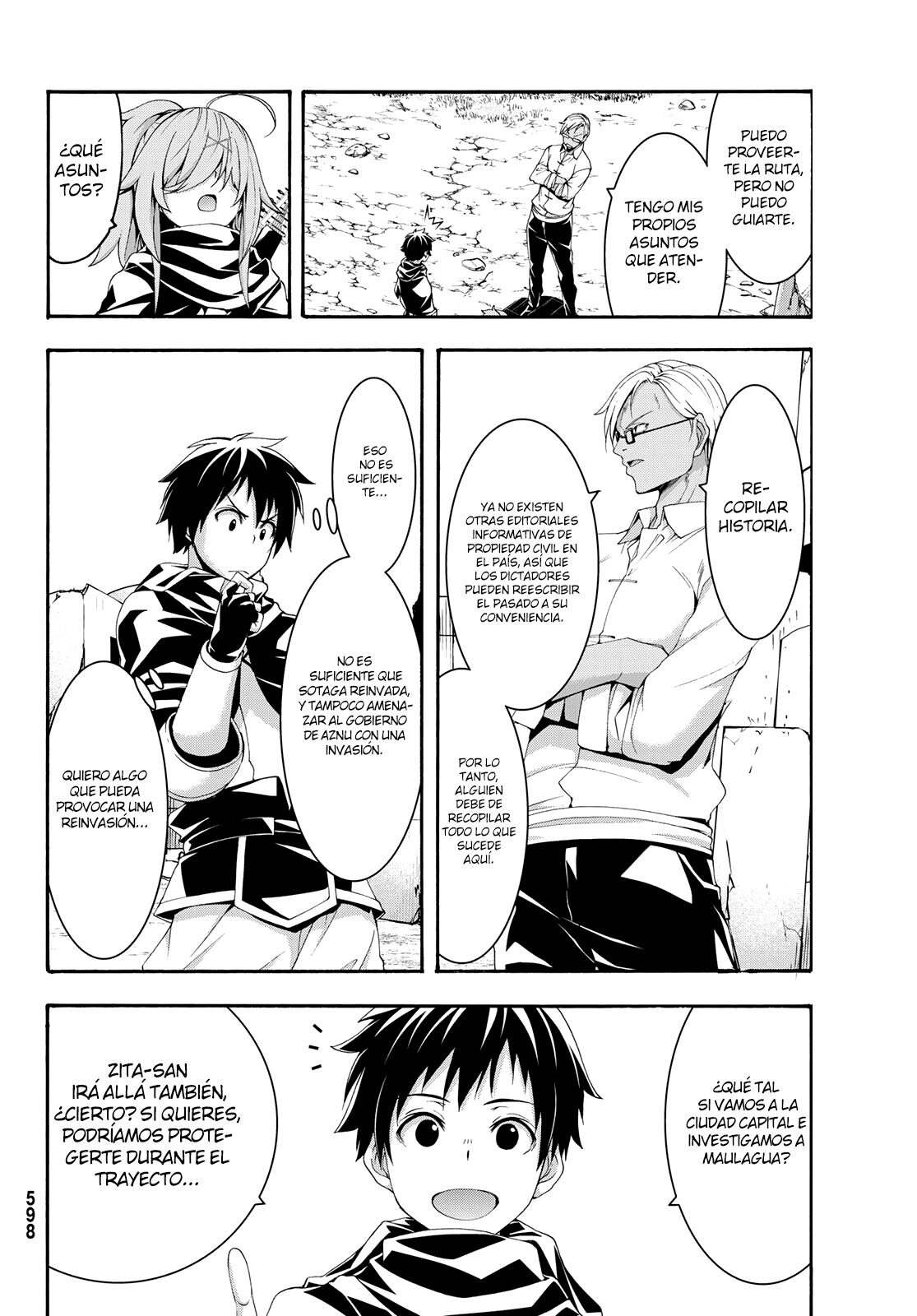 100-man no Inochi no Ue ni Ore wa Tatte Iru Capitulo 73 página 5