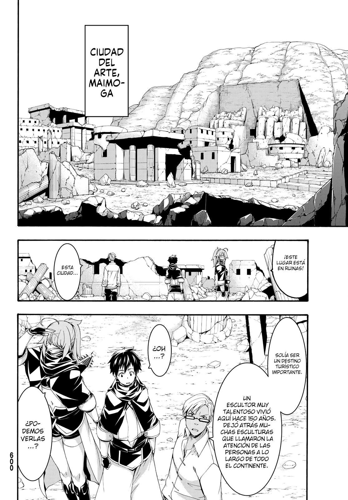 100-man no Inochi no Ue ni Ore wa Tatte Iru Capitulo 73 página 7