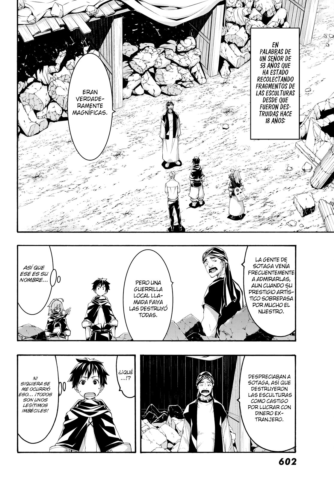 100-man no Inochi no Ue ni Ore wa Tatte Iru Capitulo 73 página 9