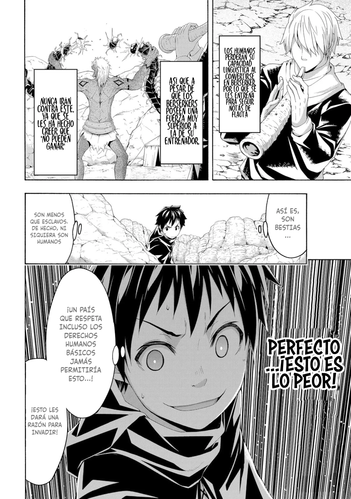 100-man no Inochi no Ue ni Ore wa Tatte Iru Capitulo 74 página 14