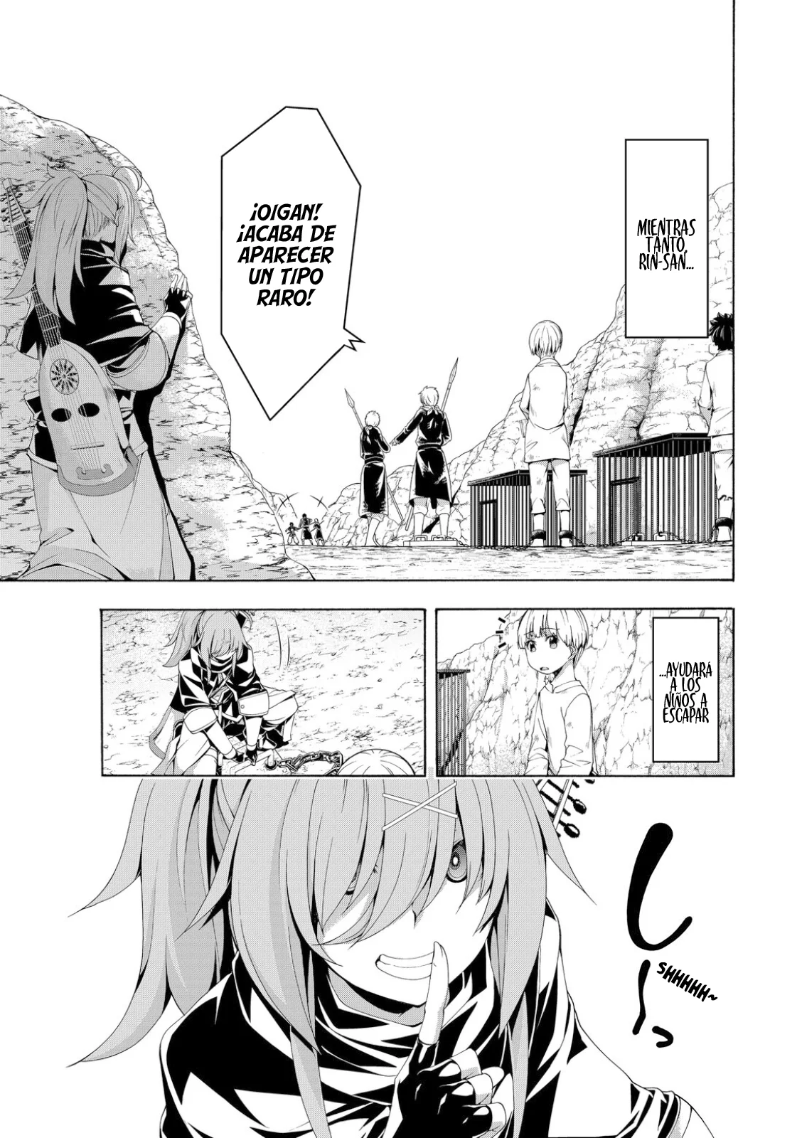 100-man no Inochi no Ue ni Ore wa Tatte Iru Capitulo 74 página 17