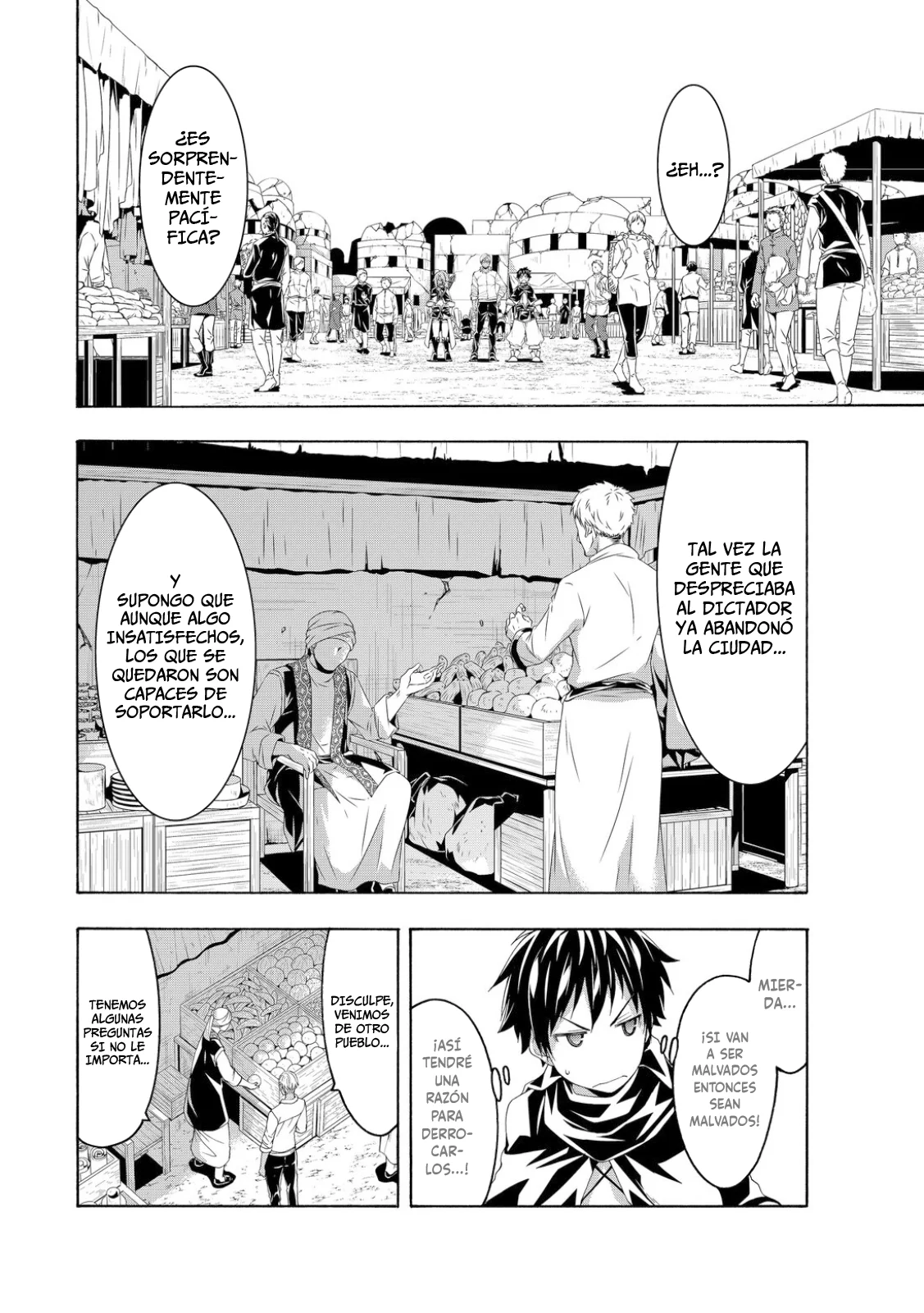 100-man no Inochi no Ue ni Ore wa Tatte Iru Capitulo 74 página 2