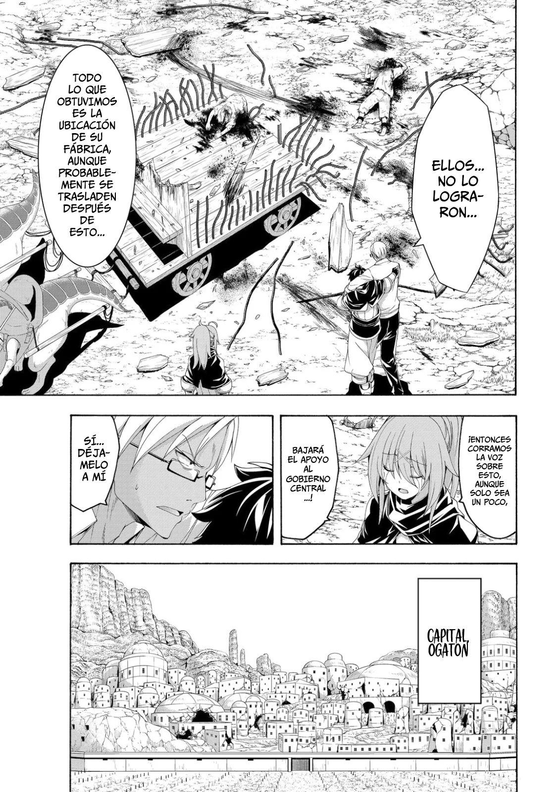 100-man no Inochi no Ue ni Ore wa Tatte Iru Capitulo 74 página 31