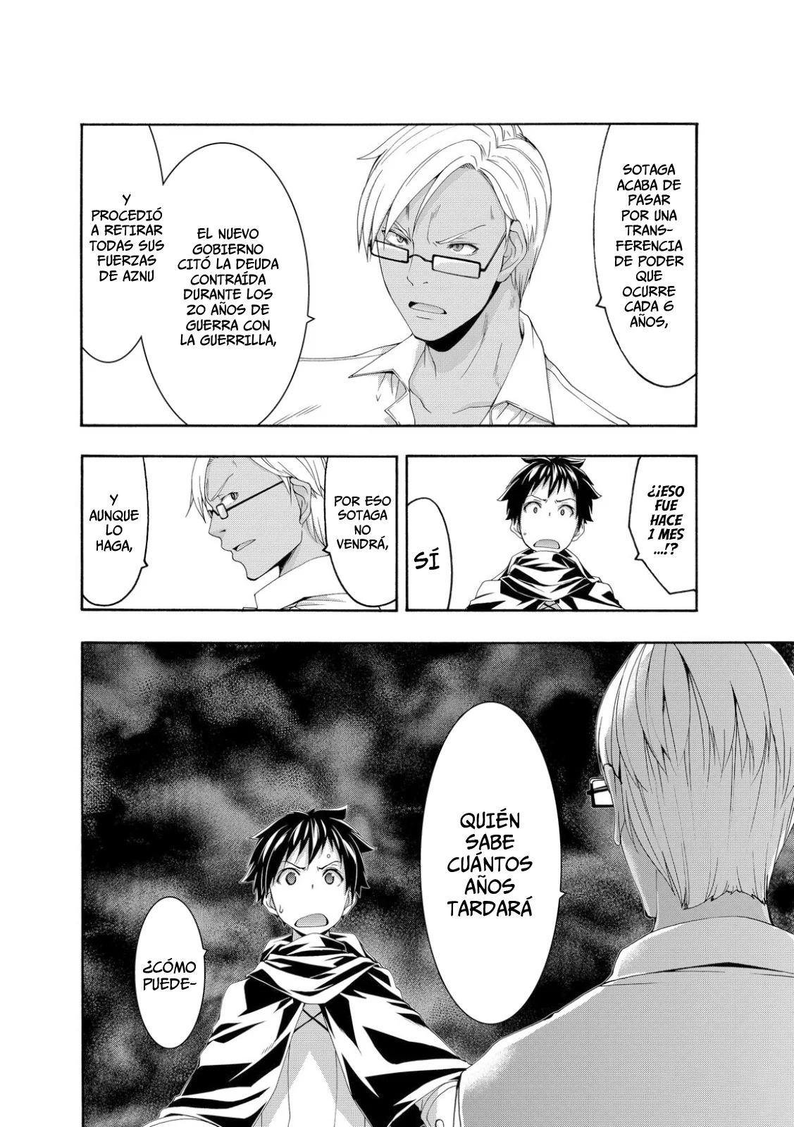 100-man no Inochi no Ue ni Ore wa Tatte Iru Capitulo 74 página 34