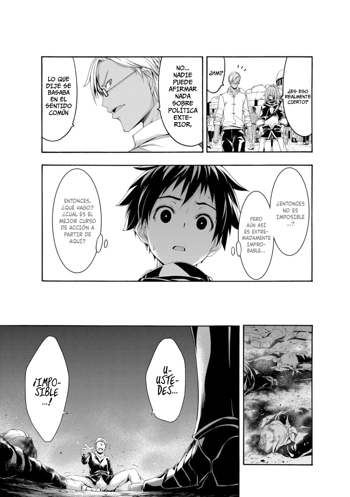 100-man no Inochi no Ue ni Ore wa Tatte Iru Capitulo 74 página 35
