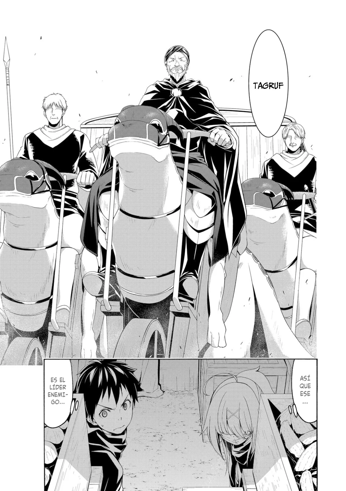 100-man no Inochi no Ue ni Ore wa Tatte Iru Capitulo 74 página 5
