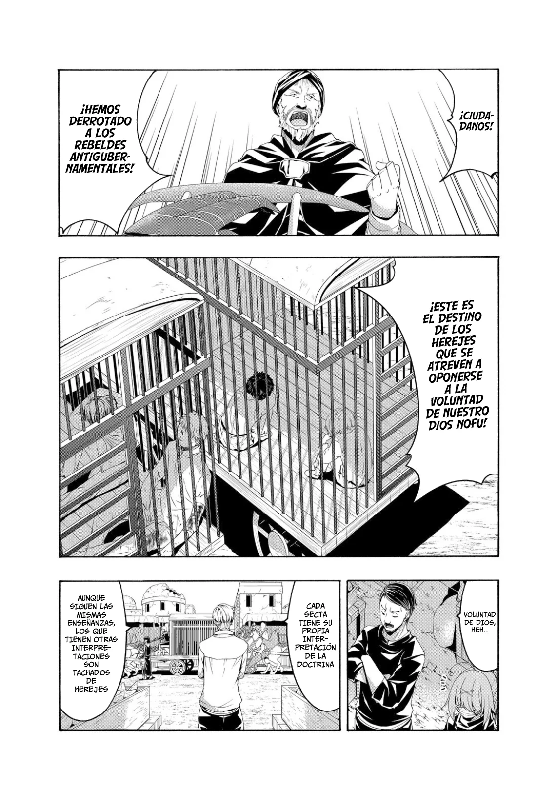 100-man no Inochi no Ue ni Ore wa Tatte Iru Capitulo 74 página 6