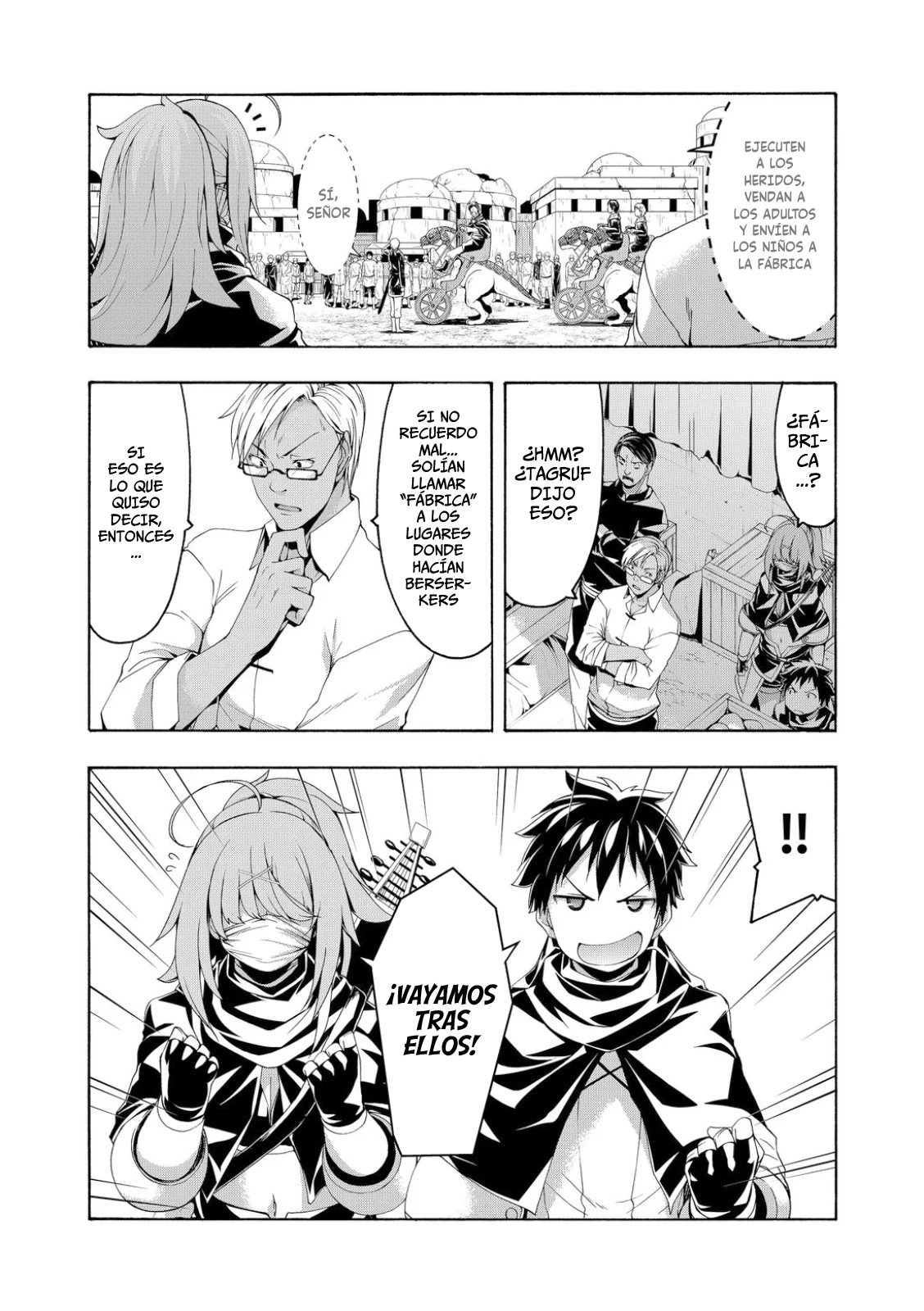 100-man no Inochi no Ue ni Ore wa Tatte Iru Capitulo 74 página 7