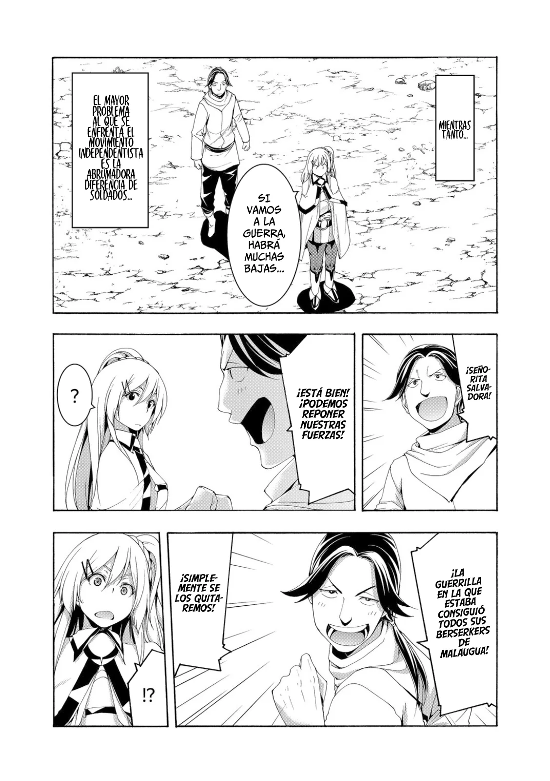 100-man no Inochi no Ue ni Ore wa Tatte Iru Capitulo 74 página 9