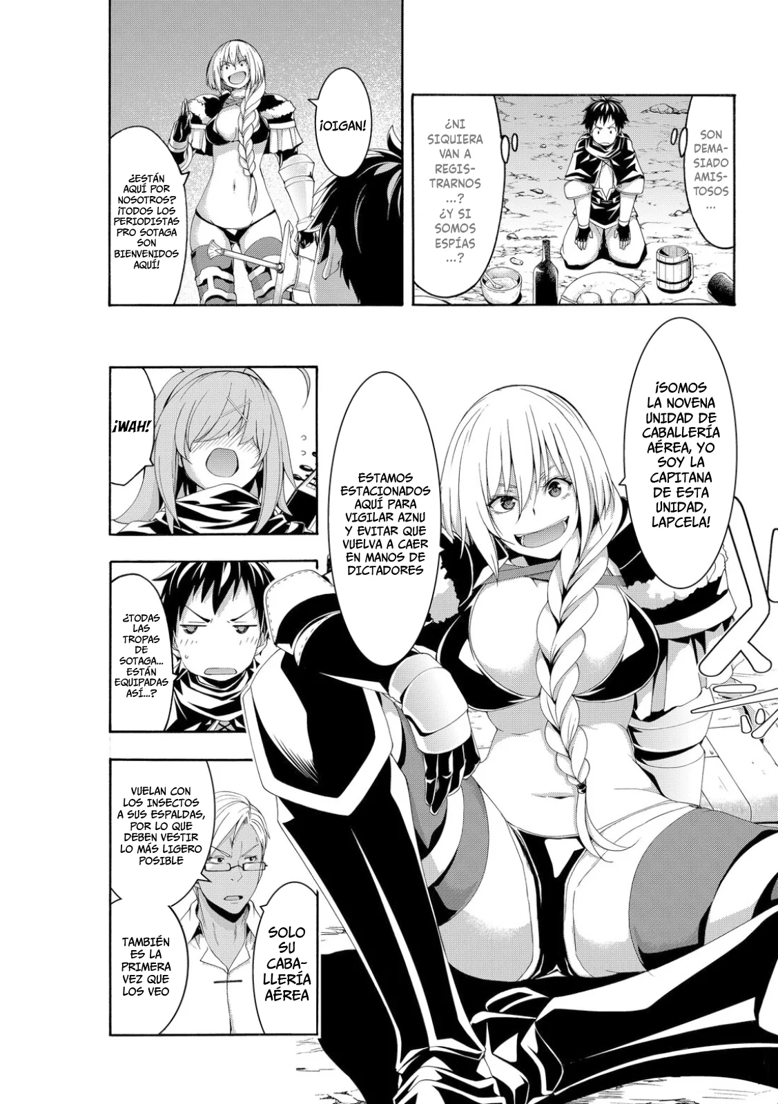 100-man no Inochi no Ue ni Ore wa Tatte Iru Capitulo 75 página 11