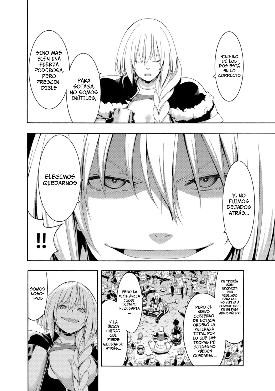 100-man no Inochi no Ue ni Ore wa Tatte Iru Capitulo 75 página 16