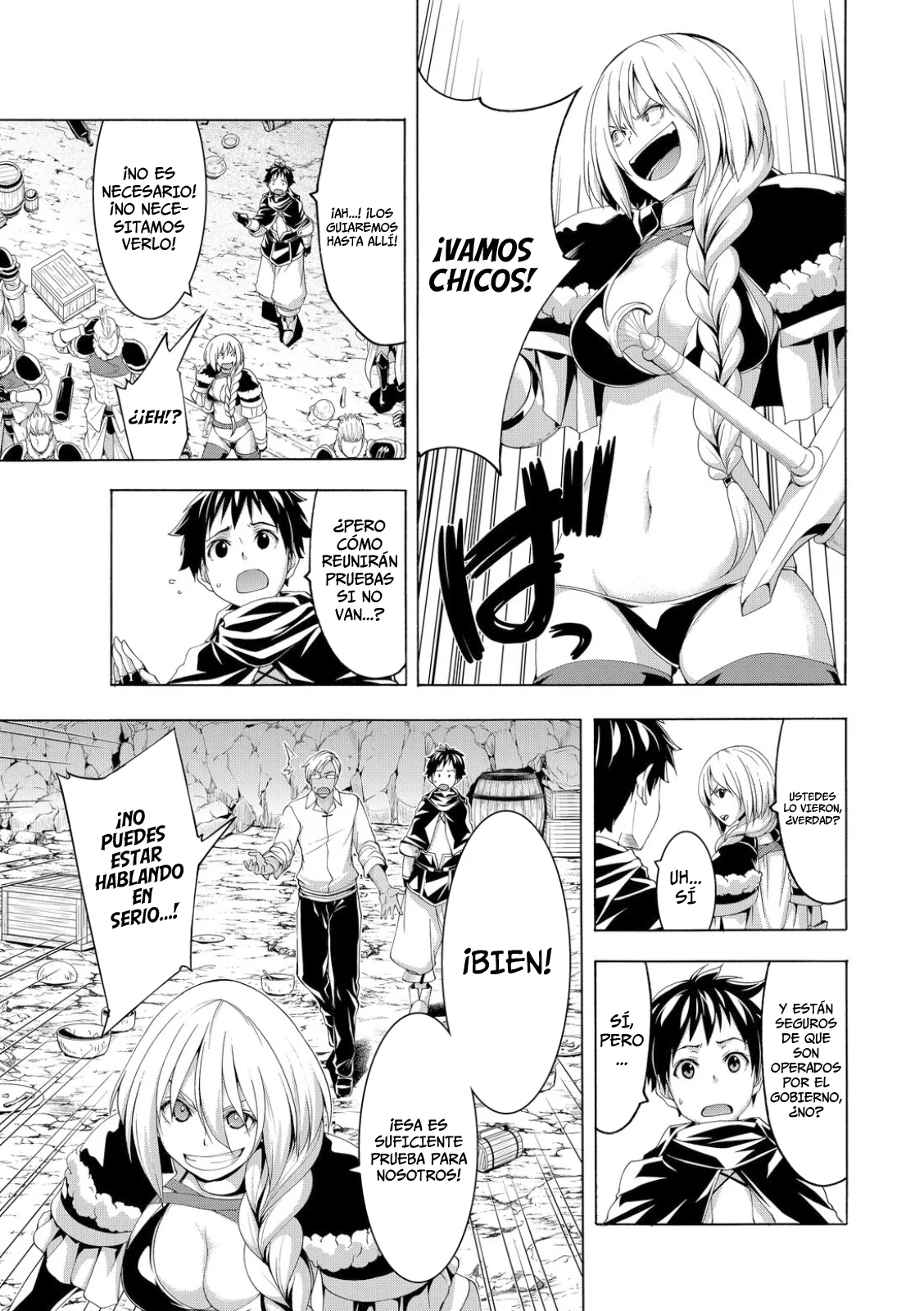 100-man no Inochi no Ue ni Ore wa Tatte Iru Capitulo 75 página 21
