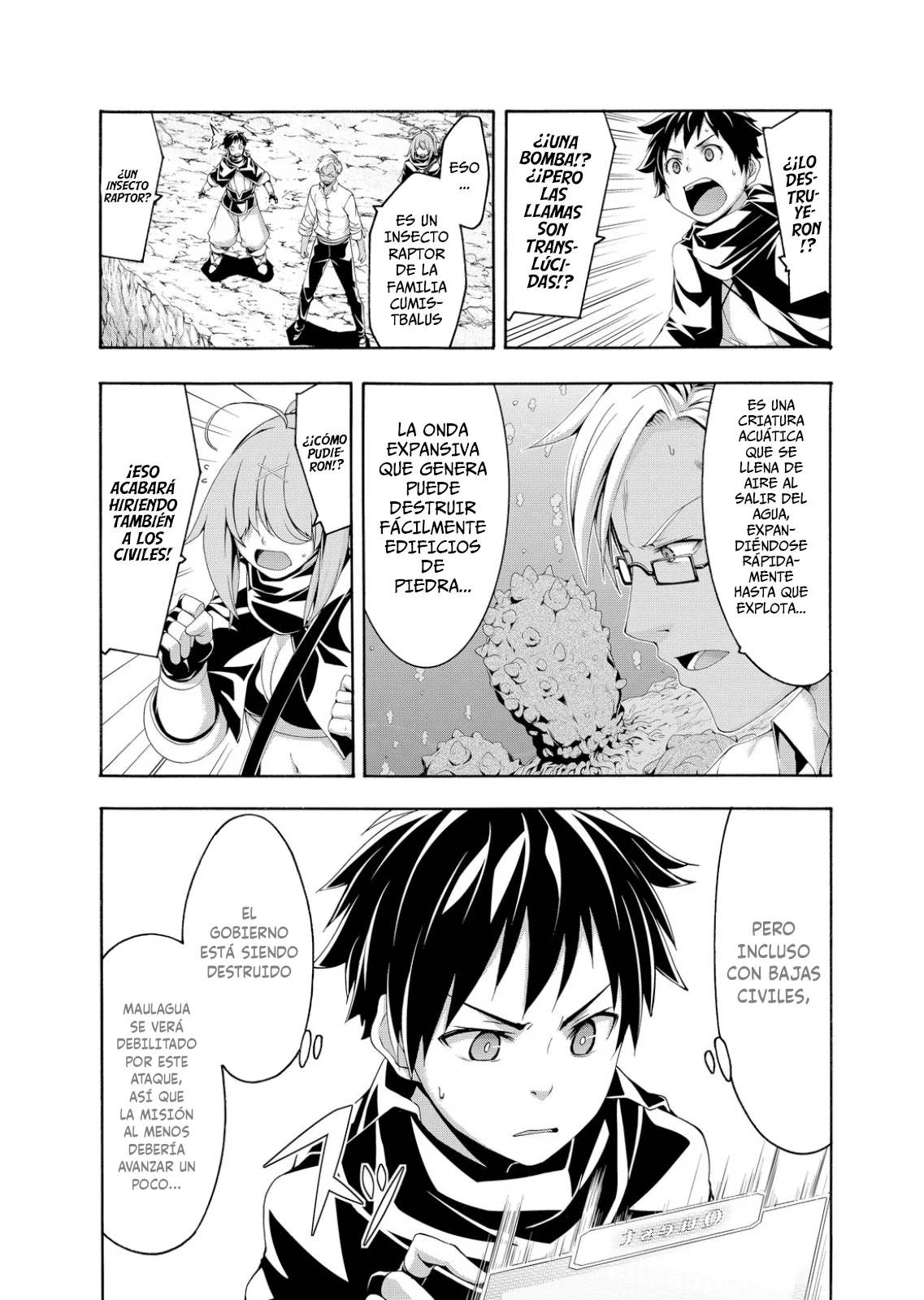 100-man no Inochi no Ue ni Ore wa Tatte Iru Capitulo 75 página 27