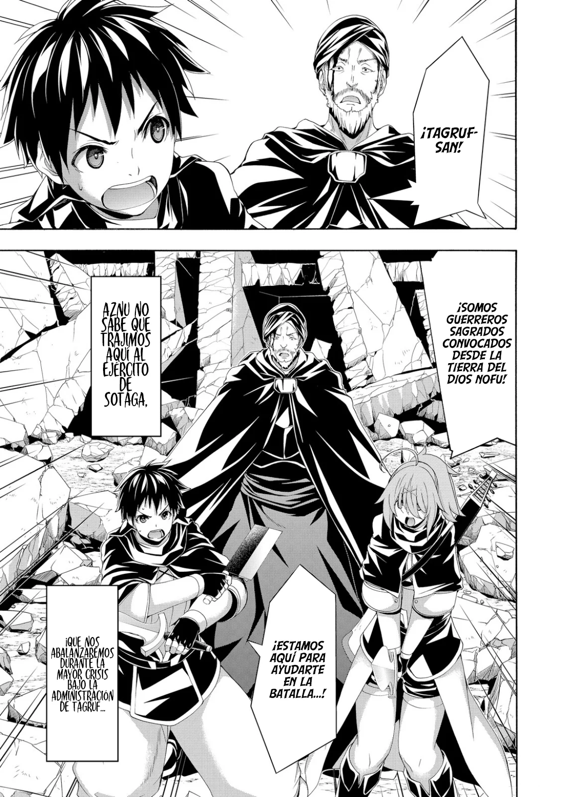 100-man no Inochi no Ue ni Ore wa Tatte Iru Capitulo 75 página 35