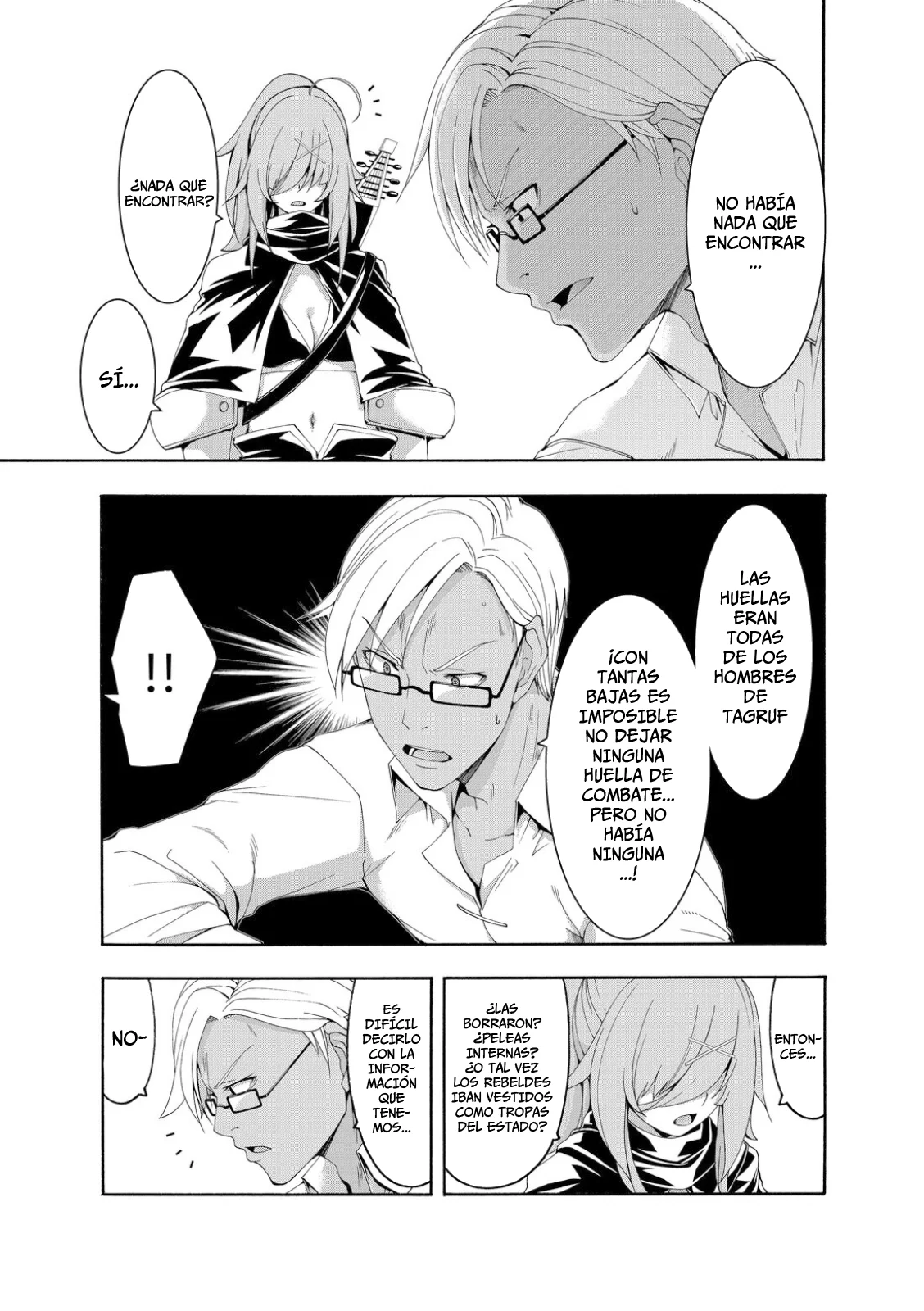 100-man no Inochi no Ue ni Ore wa Tatte Iru Capitulo 75 página 5
