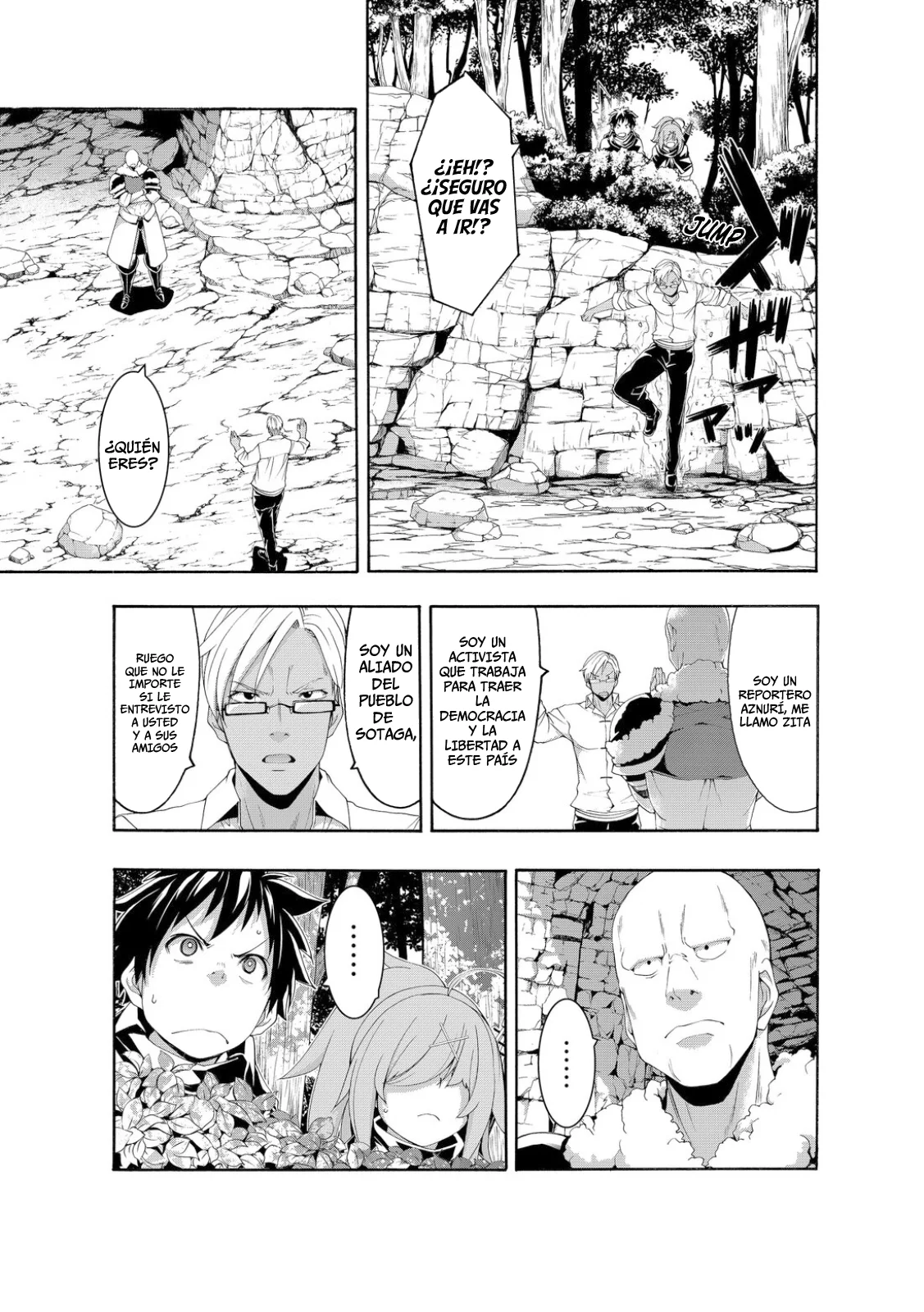 100-man no Inochi no Ue ni Ore wa Tatte Iru Capitulo 75 página 9