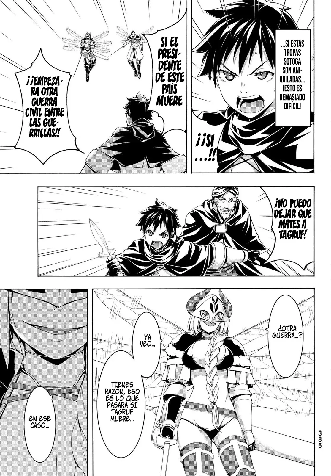100-man no Inochi no Ue ni Ore wa Tatte Iru Capitulo 76 página 14