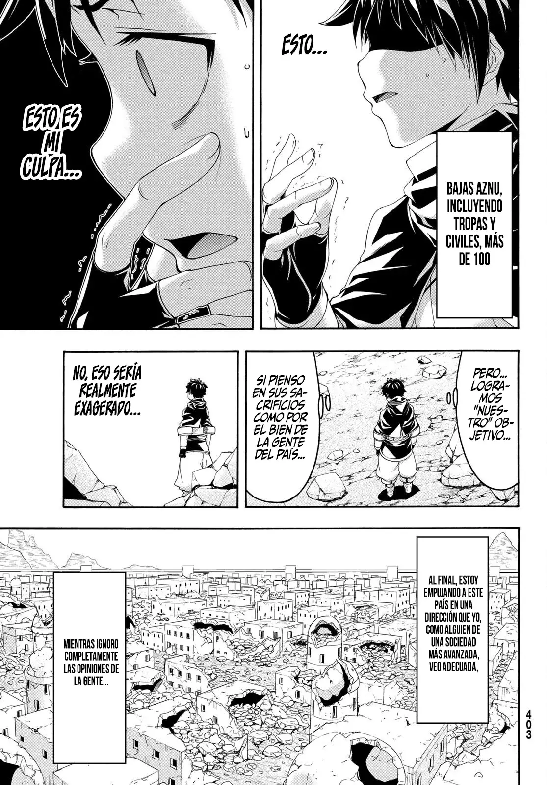100-man no Inochi no Ue ni Ore wa Tatte Iru Capitulo 76 página 32