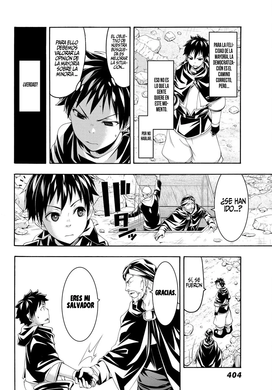 100-man no Inochi no Ue ni Ore wa Tatte Iru Capitulo 76 página 33