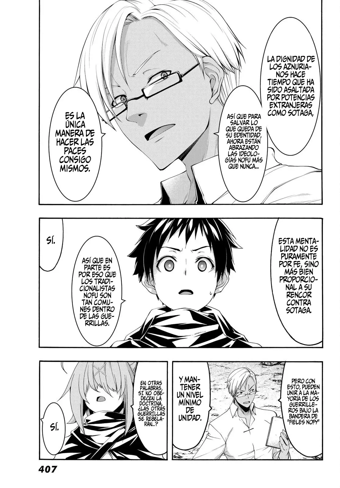 100-man no Inochi no Ue ni Ore wa Tatte Iru Capitulo 76 página 36
