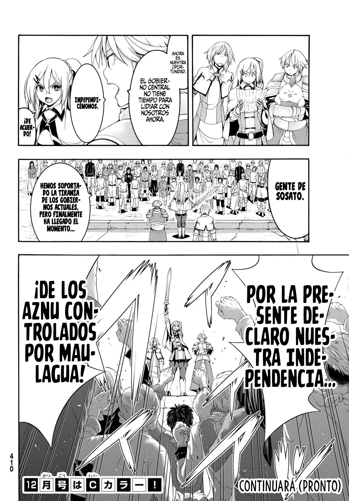 100-man no Inochi no Ue ni Ore wa Tatte Iru Capitulo 76 página 39