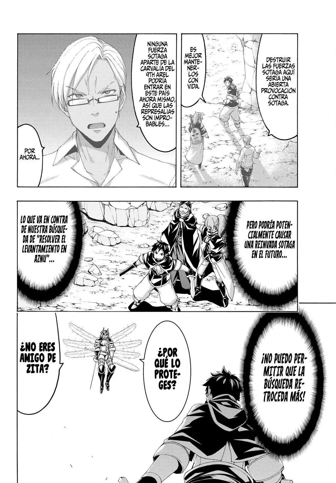 100-man no Inochi no Ue ni Ore wa Tatte Iru Capitulo 76 página 5