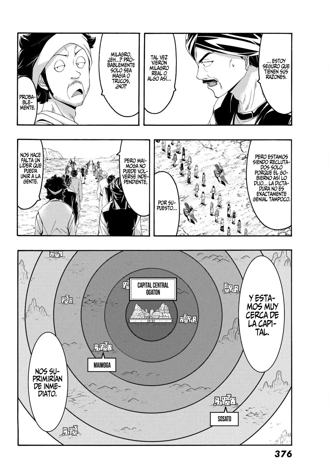 100-man no Inochi no Ue ni Ore wa Tatte Iru Capitulo 77 página 16