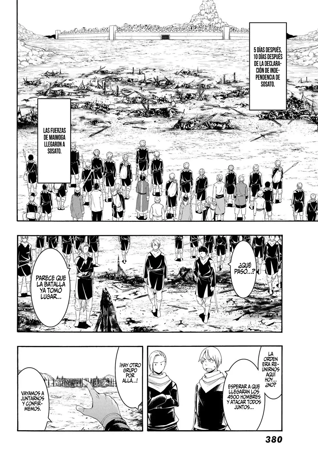 100-man no Inochi no Ue ni Ore wa Tatte Iru Capitulo 77 página 20