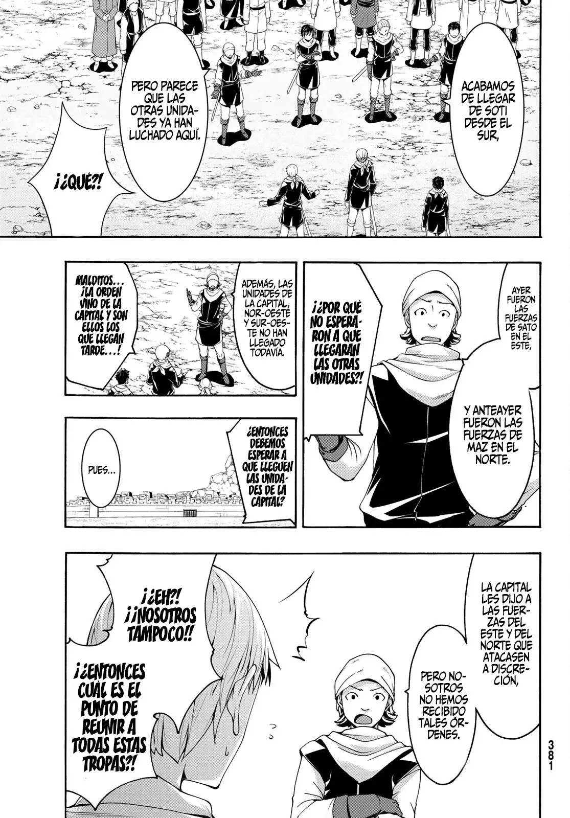 100-man no Inochi no Ue ni Ore wa Tatte Iru Capitulo 77 página 21