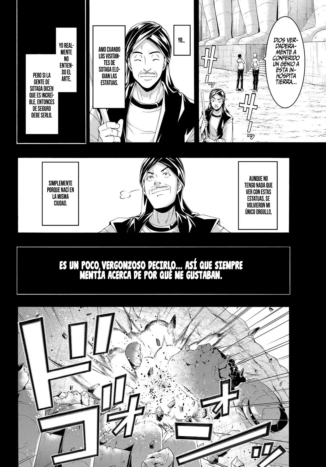 100-man no Inochi no Ue ni Ore wa Tatte Iru Capitulo 77 página 35