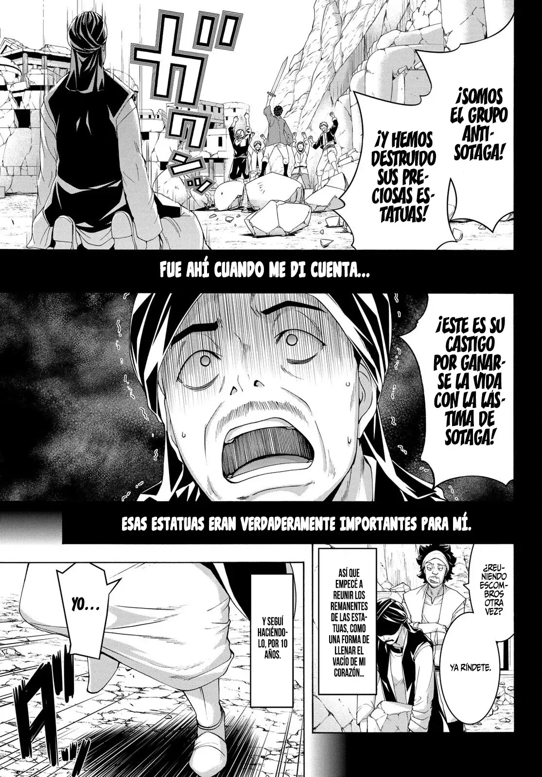 100-man no Inochi no Ue ni Ore wa Tatte Iru Capitulo 77 página 36