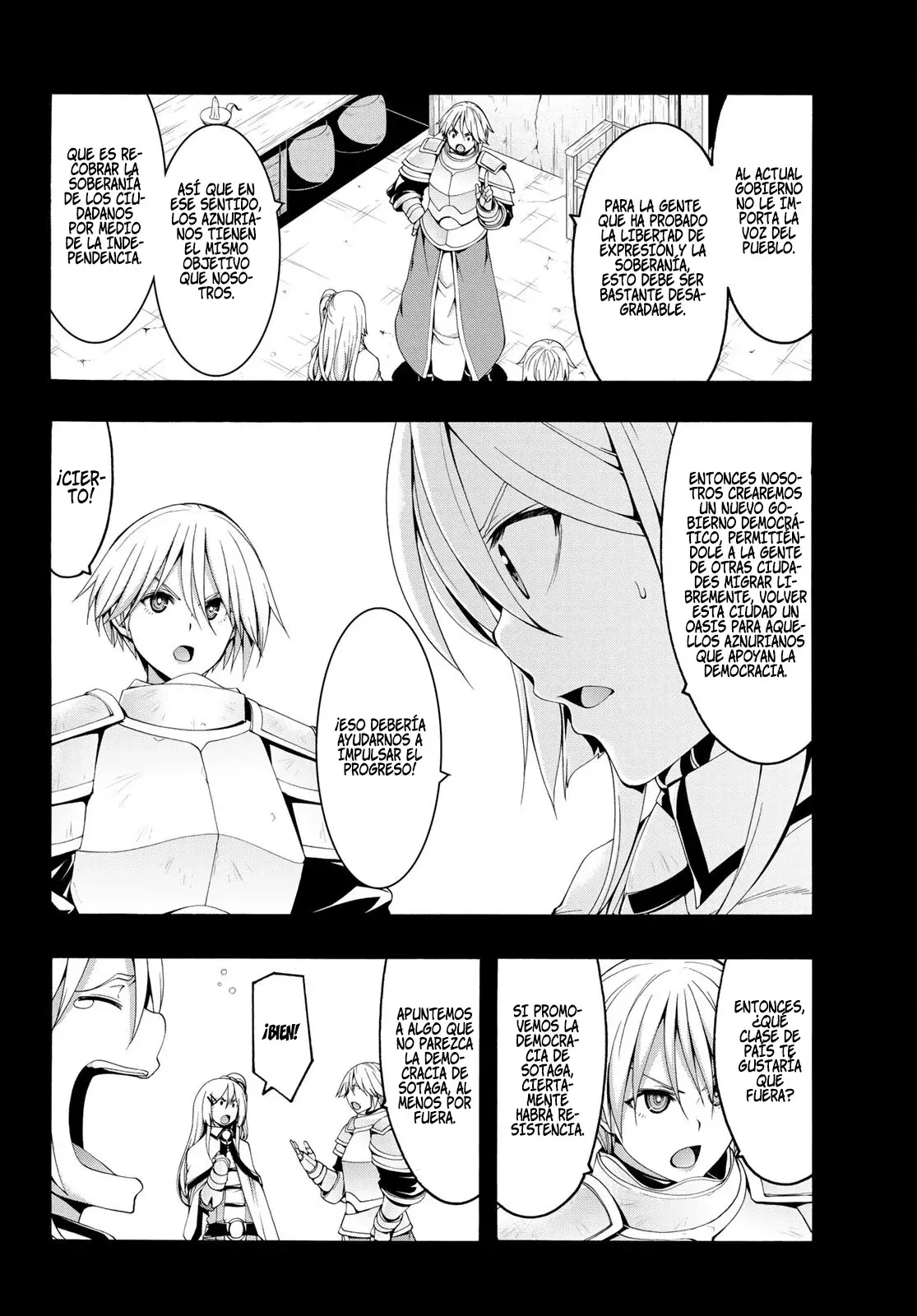100-man no Inochi no Ue ni Ore wa Tatte Iru Capitulo 77 página 6