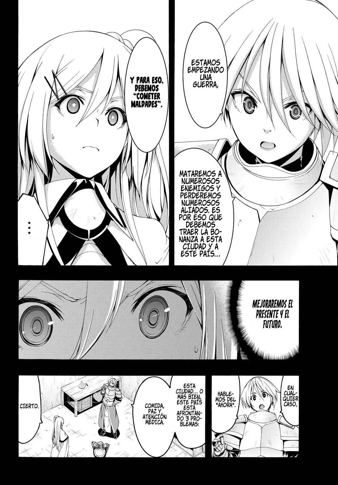 100-man no Inochi no Ue ni Ore wa Tatte Iru Capitulo 77 página 8