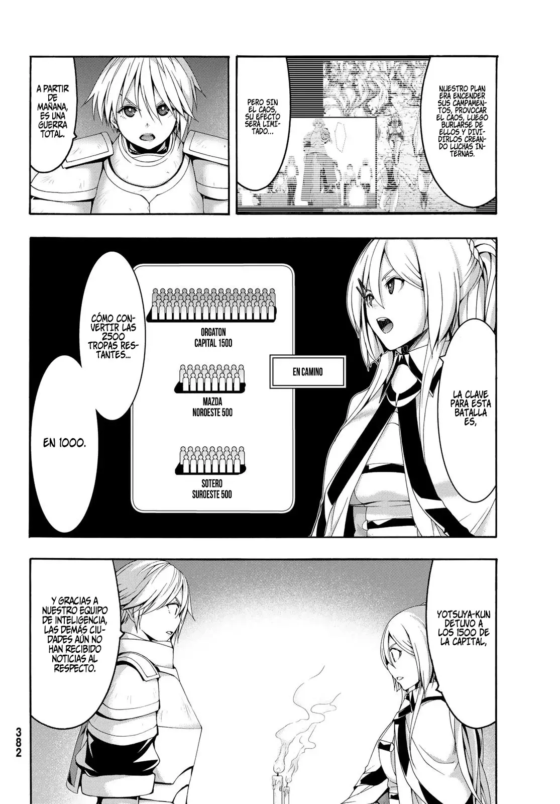 100-man no Inochi no Ue ni Ore wa Tatte Iru Capitulo 78 página 20