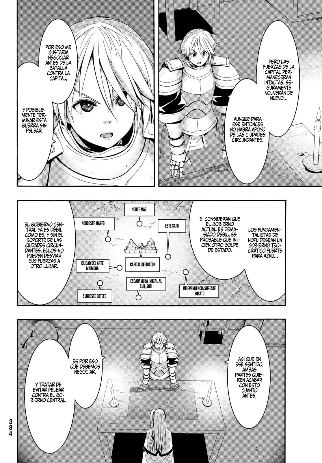 100-man no Inochi no Ue ni Ore wa Tatte Iru Capitulo 78 página 22