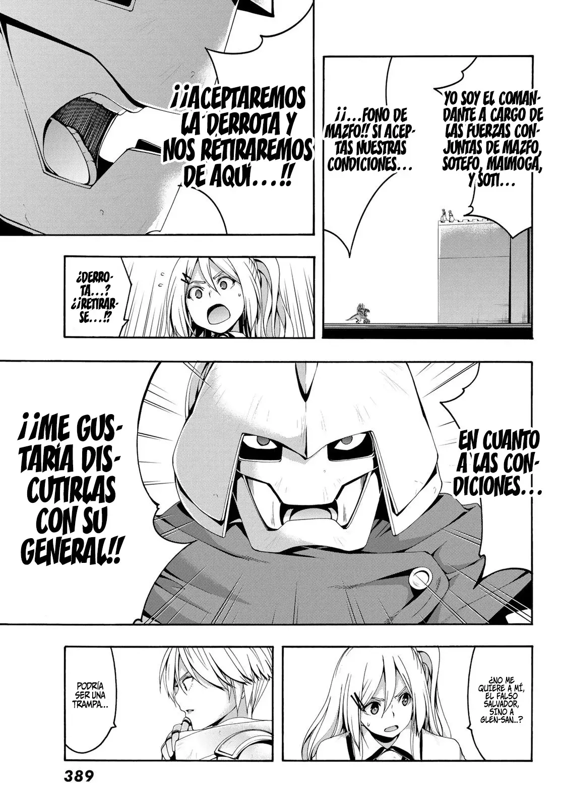 100-man no Inochi no Ue ni Ore wa Tatte Iru Capitulo 78 página 26