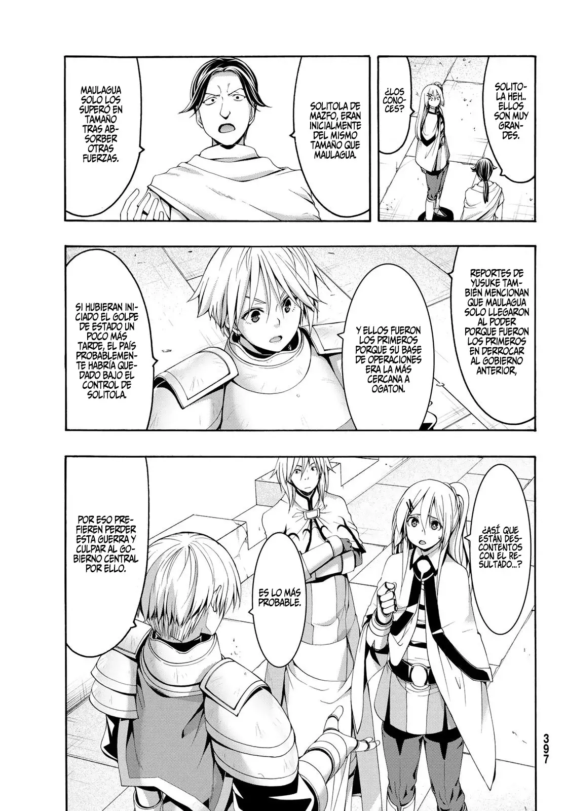 100-man no Inochi no Ue ni Ore wa Tatte Iru Capitulo 78 página 34